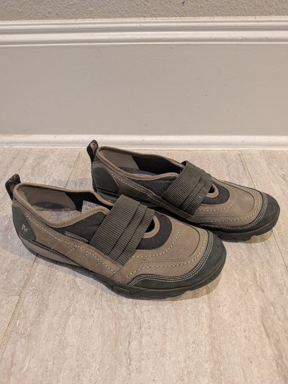 Merrell Mimosa Band Dusty Olive Casual   Slip On Comfort Shoe Womens US 9